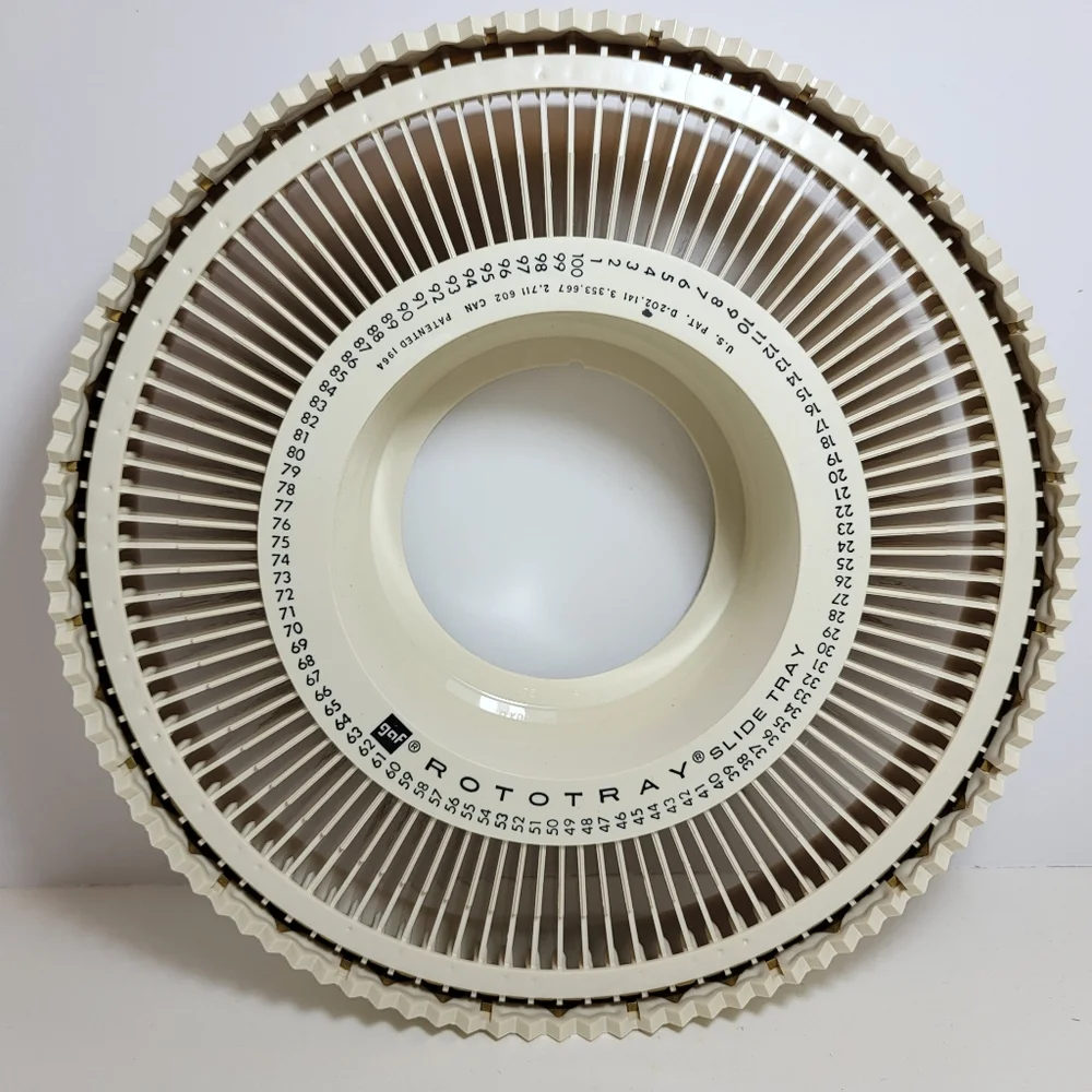 GAF Rototray Slide Carousel Rotary 100 Tray For 2